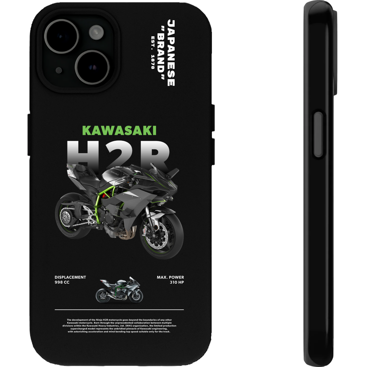 KAWASAKI NINJA H2R PHONE CASES - COBIK