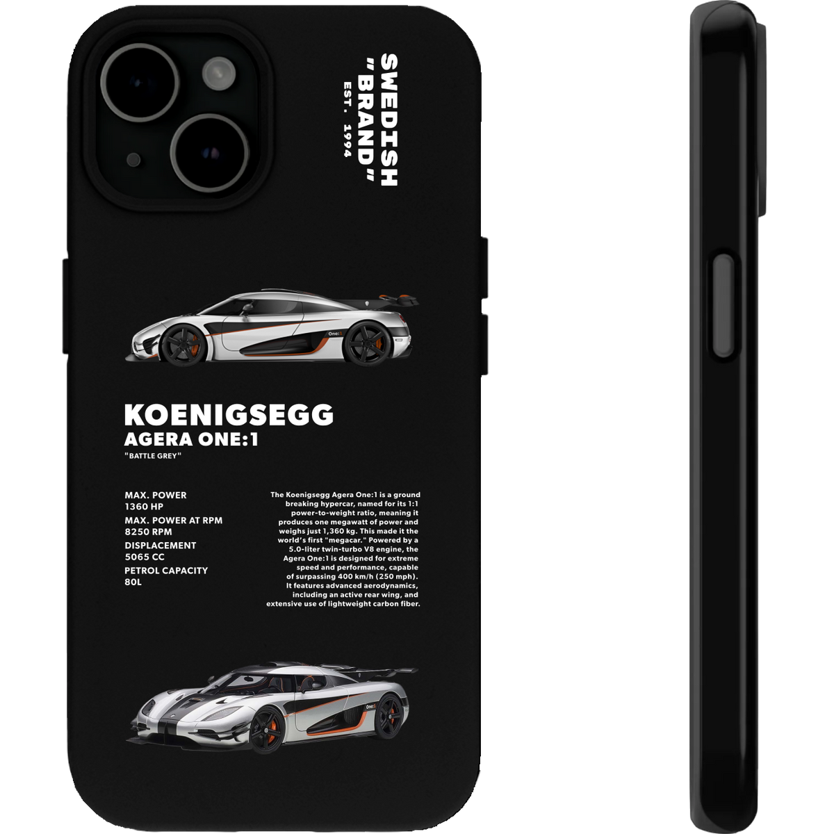 KOENIGSEGG AGERA PHONE CASES - COBIK
