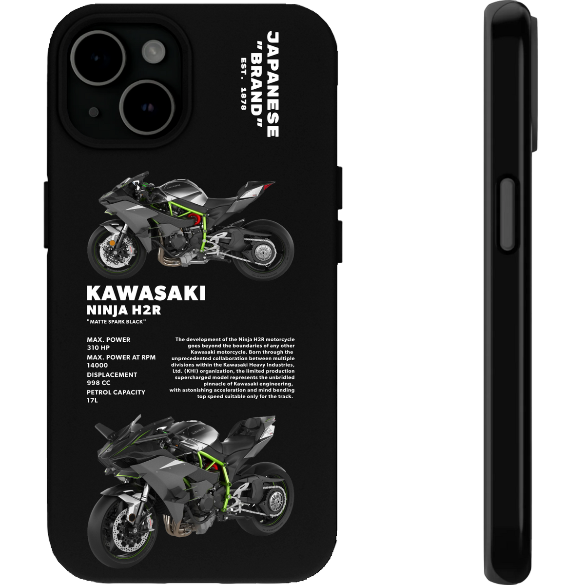 KAWASAKI NINJA H2R PHONE CASES - COBIK